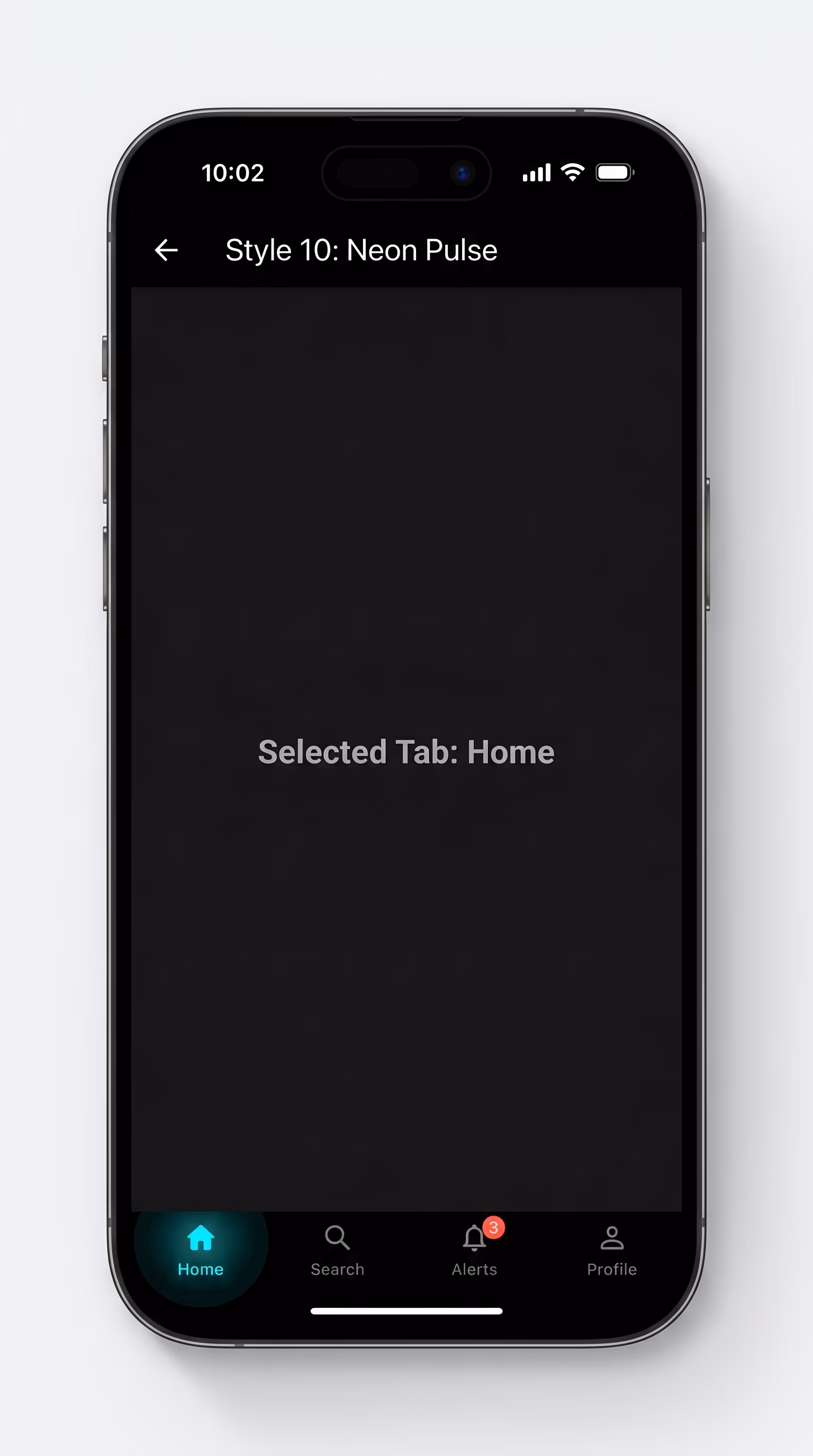 Bottom Navigatior Bar Kit - Library Flutter screenshot 2 - Dimas Febriyanto Portfolio